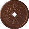 Ekena Millwork Grape Ceiling Medallion (Fits Canopies up to 3 5/8"), 22 5/8"OD x 3 5/8"ID x 5/8"P, Copper Penny CM22GRCPS - alternate 1